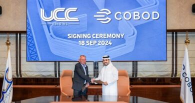 “أورباكون القابضة UCC توقع اتفاقية نهائية مع COBOD الدنماركية لشراء الجيل الثالث لأكبر طابعات ثلاثية الأبعاد في العالم لبناء مدارس مستدامة في قطر”