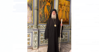 A Message from His  Bishop Atallah Hanna (Archbishop of Sebastia)  Greek Orthodox Patriarchate in Occupied Alquds.