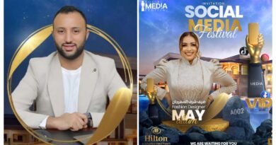 مي علام أفضل مصممة أزياء 2024 في الدورة الأولى لمهرجان Social Media Festival