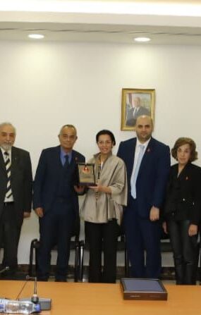 وفد اندية الروتاري من لجنة شلل الأطفال يزور وزير الصحة لإطلاق مشروع الروتاري لعام 2025 في لبنان