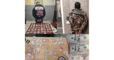 مفرزة استقصاء شرطة بيروت توقف شخصَين بجرم مخدّرات وتضبط كميّة منها.