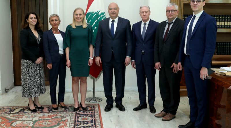 الرئيس عون استقبل وزيرة خارجية فنلندا