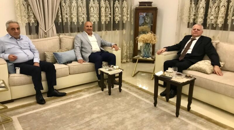 لقاء تشاوري يجمع رئيس لائحة إنماء صيدا السيد نادر عزام ورئيس لائحة صيدا تستحق المهندس مازن البزري لبحث سبل خدمة المدينة