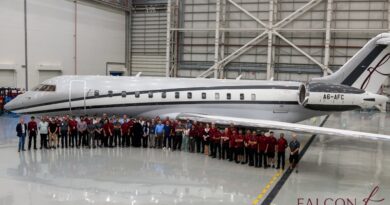 Falcon Technic تُعيد تشغيل طائرةGlobal Express XRS بعد عملية صيانة هامة