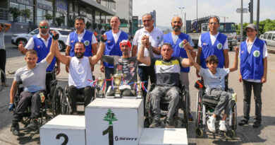دراجات: الغول بطل لبنان لتحدي الإعاقة